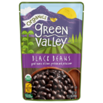 Green Valley Black Beans 15 5oz Pouch Front