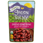 Green Valley Dark Red Kidney Beans 15 5oz Pouch Front