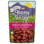 Green Valley Dark Red Kidney Beans 15 5oz Pouch Front