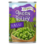 Green Valley Peas 15oz Front