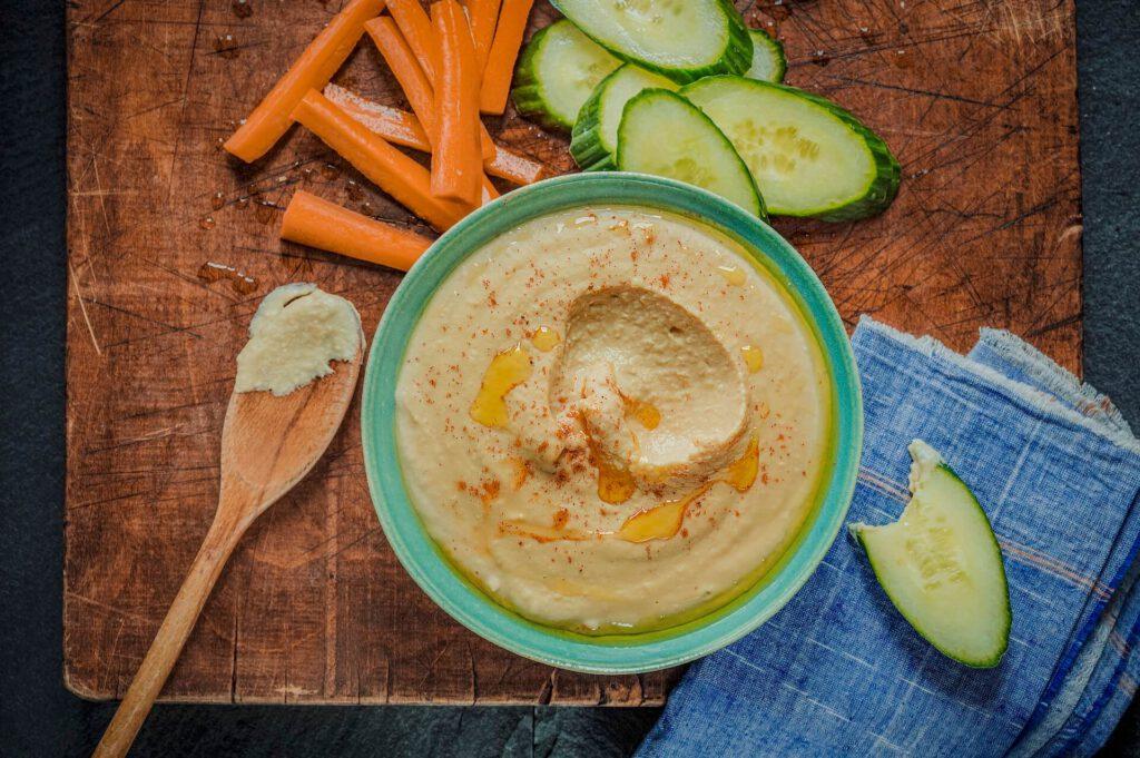 Classic garbanzo bean hummas cc