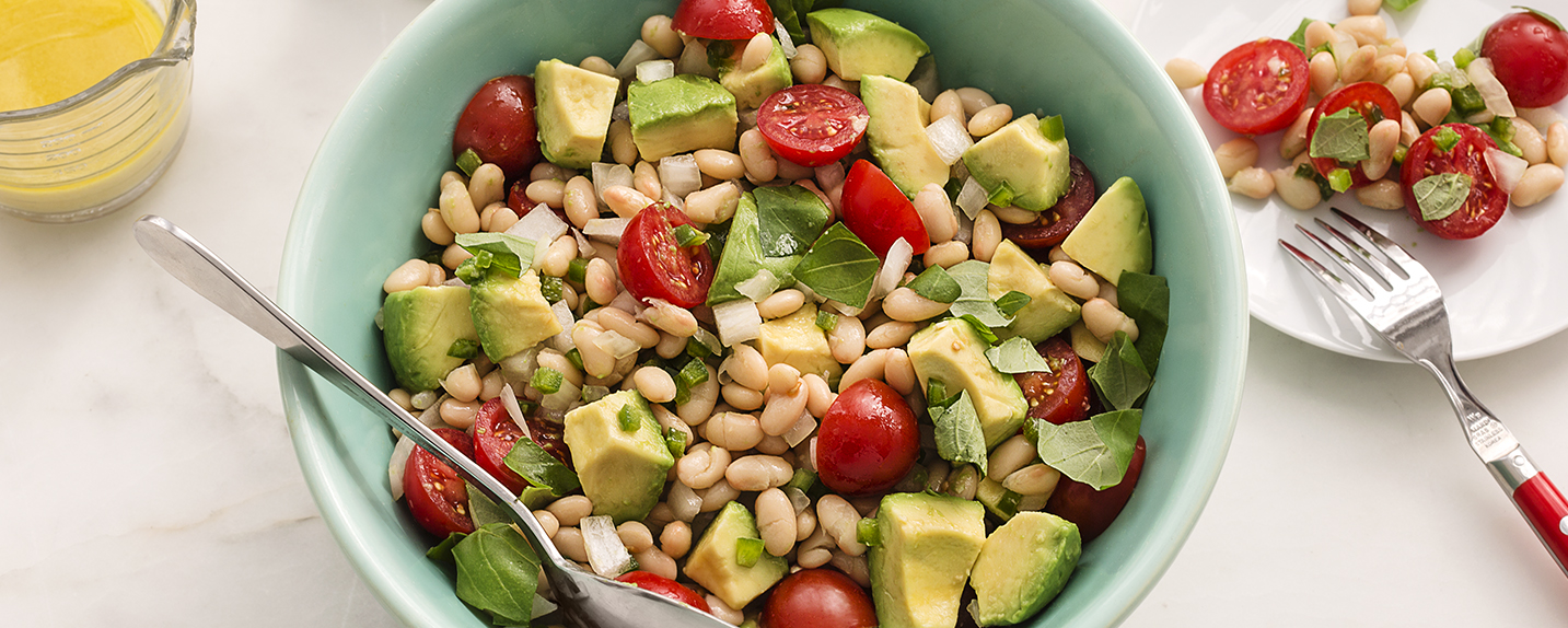 Avocado & Great Northern Bean Salad Green Valley Organics