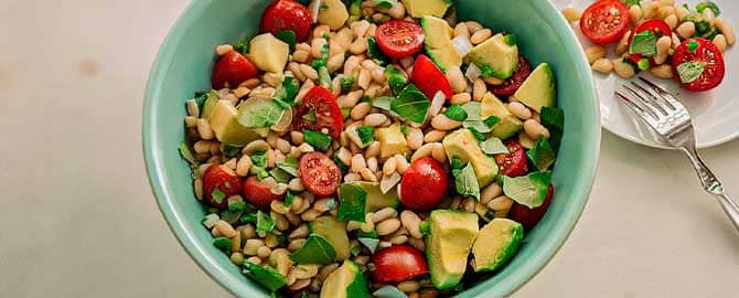 Avocado Great Northern Bean Salad cc