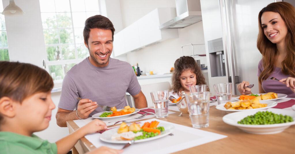 Family Dinner Table