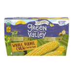 Green Valley WK Corn 4oz Cups 4 Pack Birdseye Front