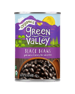 Green Valley Black Beans 15 5oz Front