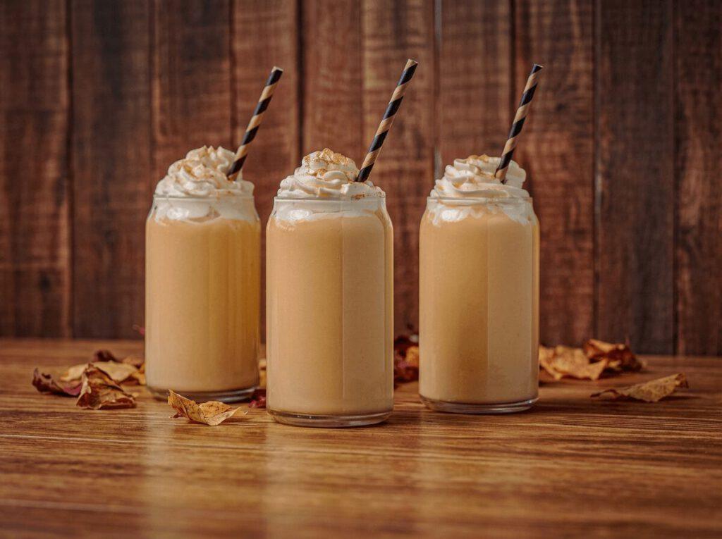 pumpkin spice milkshake