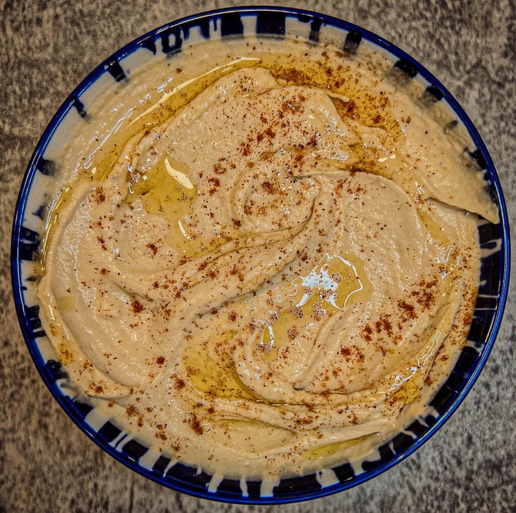 Roasted Garlic Hummus cc
