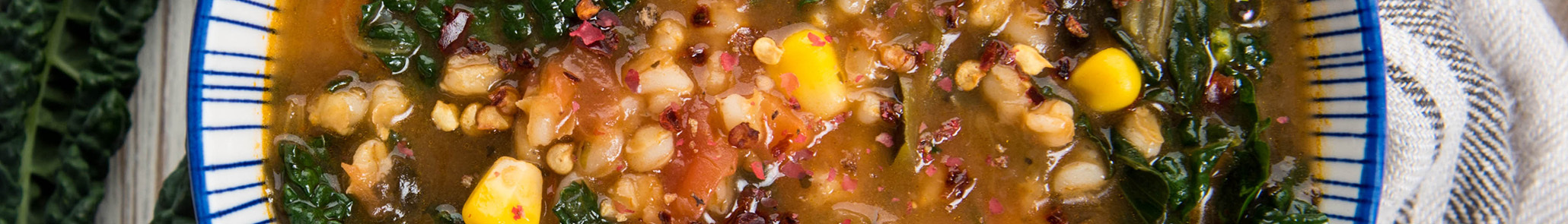 Quinoa Vegetable Soup with Kale