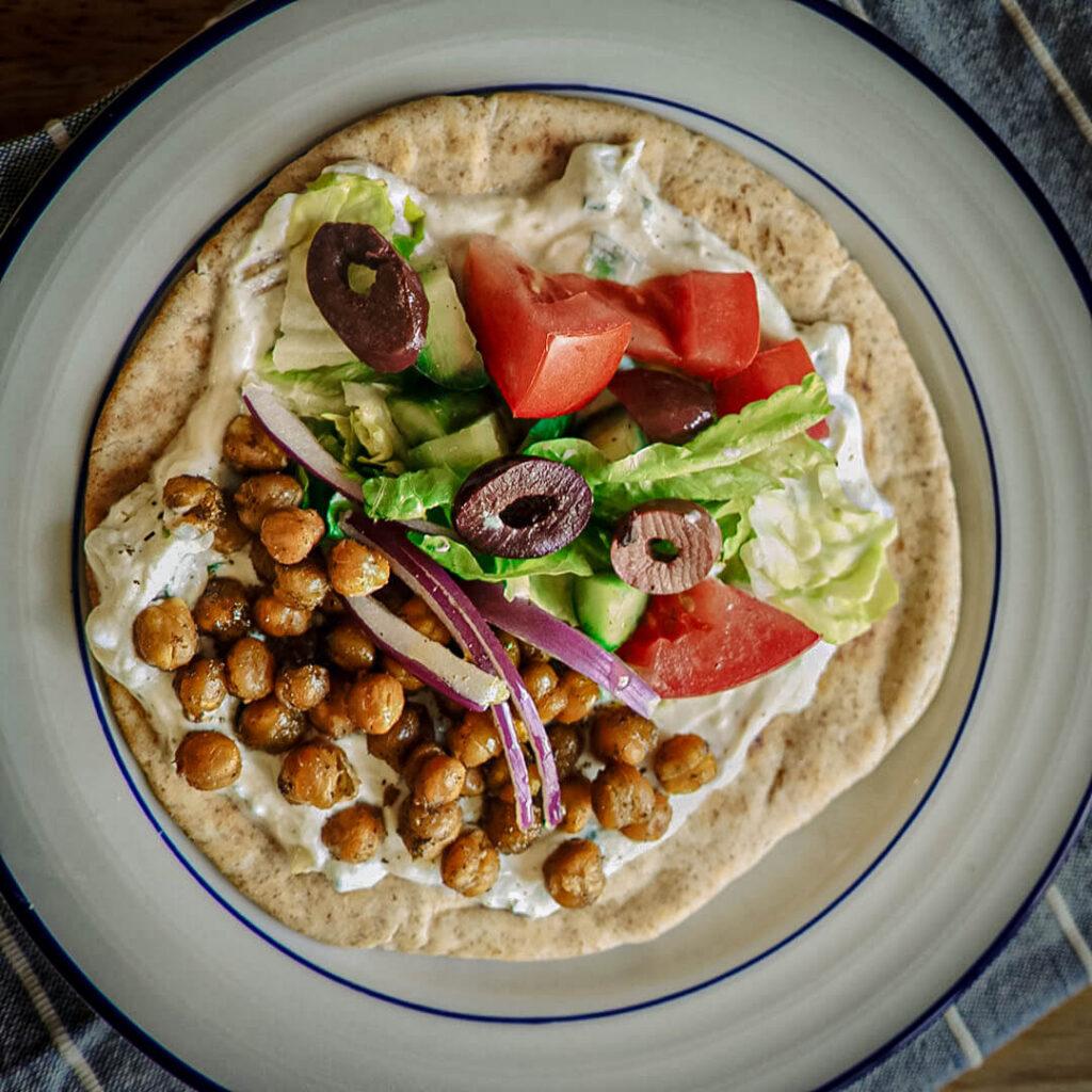 Street Style Vegetarian Gyros cc