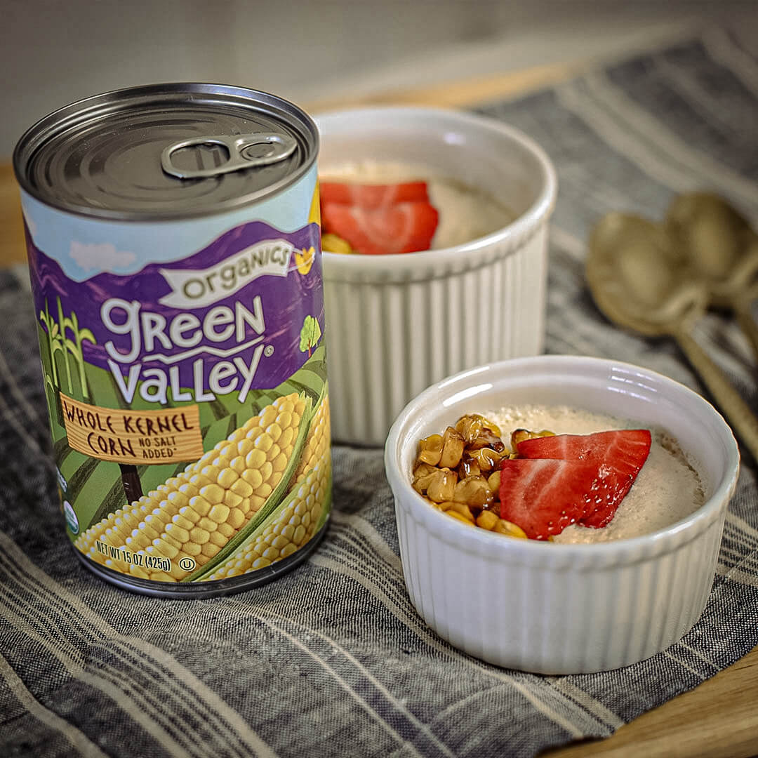 Sweet Corn Panna Cotta Recipe