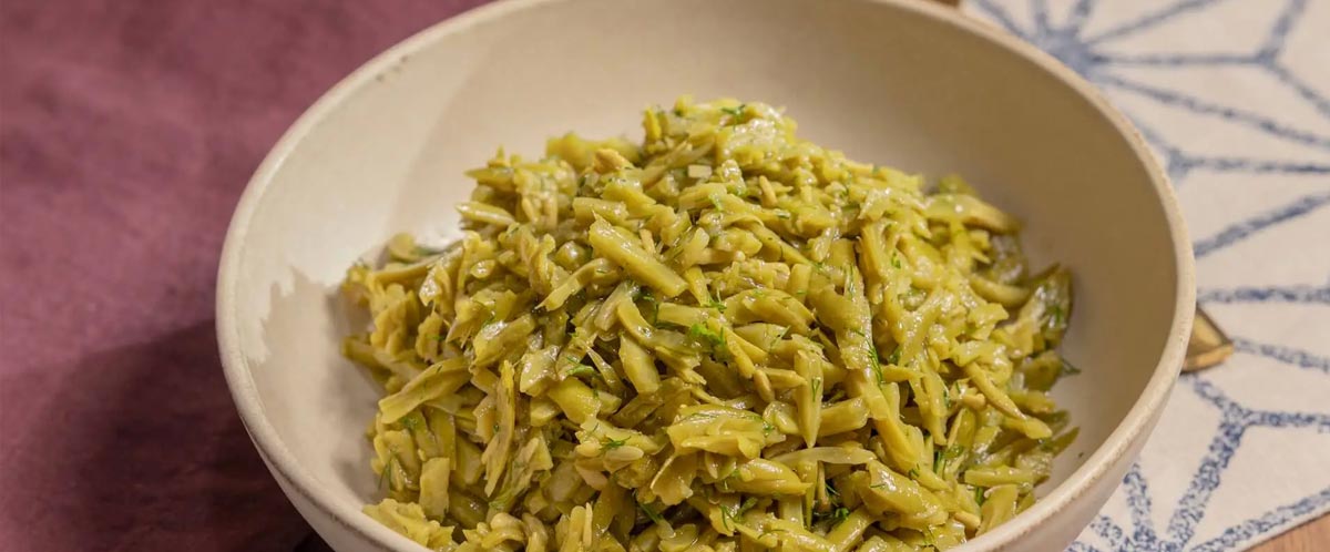Butter and Dill French-Style Green Beans