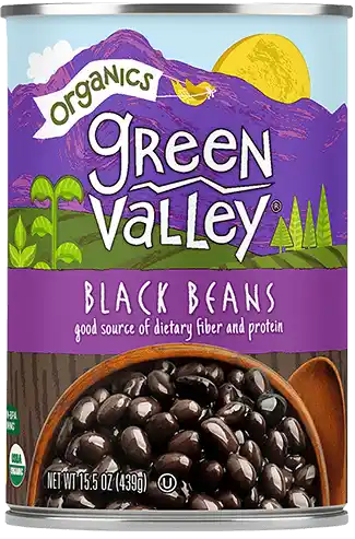 Green Valley Black beans can