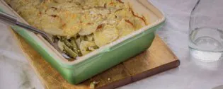 Green Bean & Potato Gratin