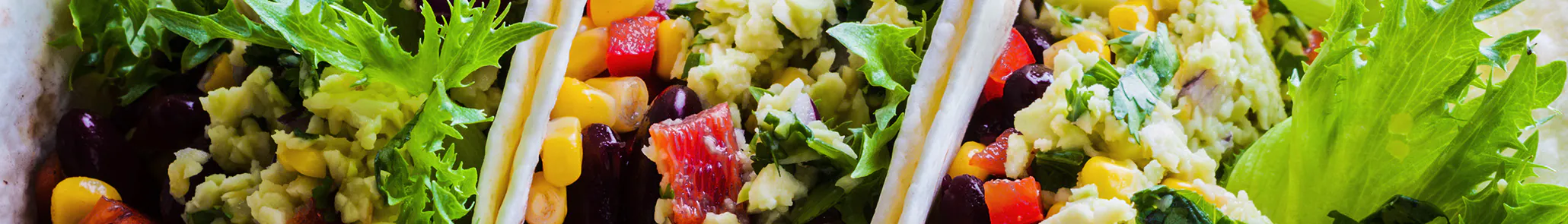 Vegan Black Bean Tacos with Summer Vegetables