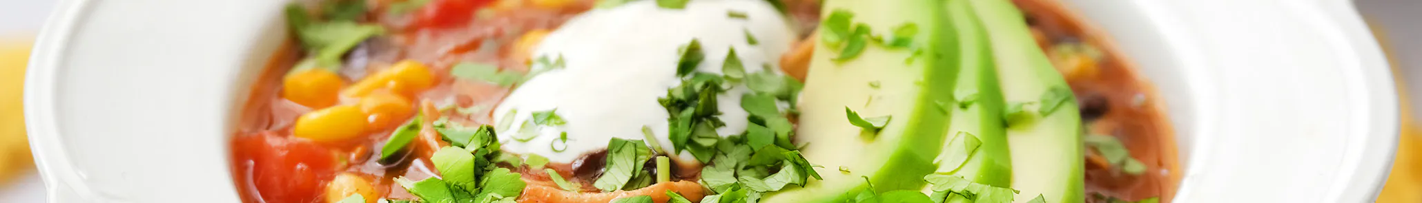 Creamy Chicken Enchilada Soup