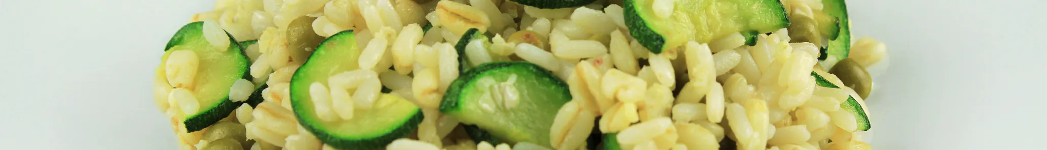 Pea, Zucchini and Pesto Orzo