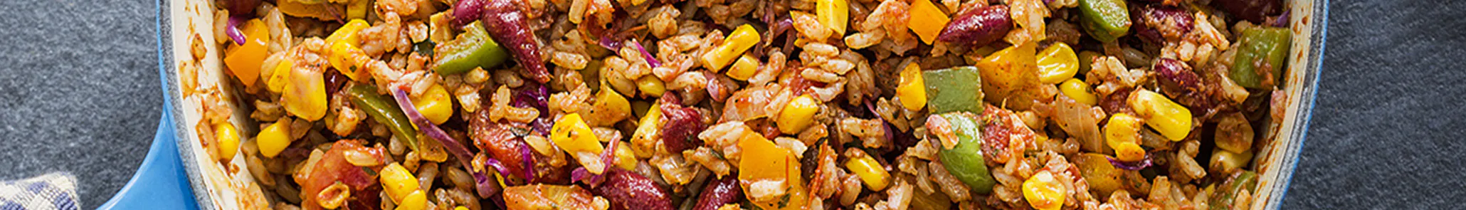 Mexican Kidney Bean Fried Rice