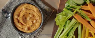 Roasted Red Pepper Hummus